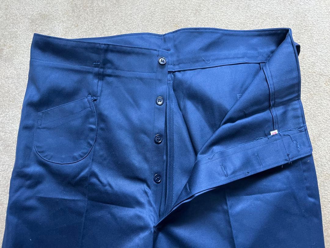 昭和レトロ 当時物 鉄道グッズ 上下セット 資料 ジャケット パンツ レア