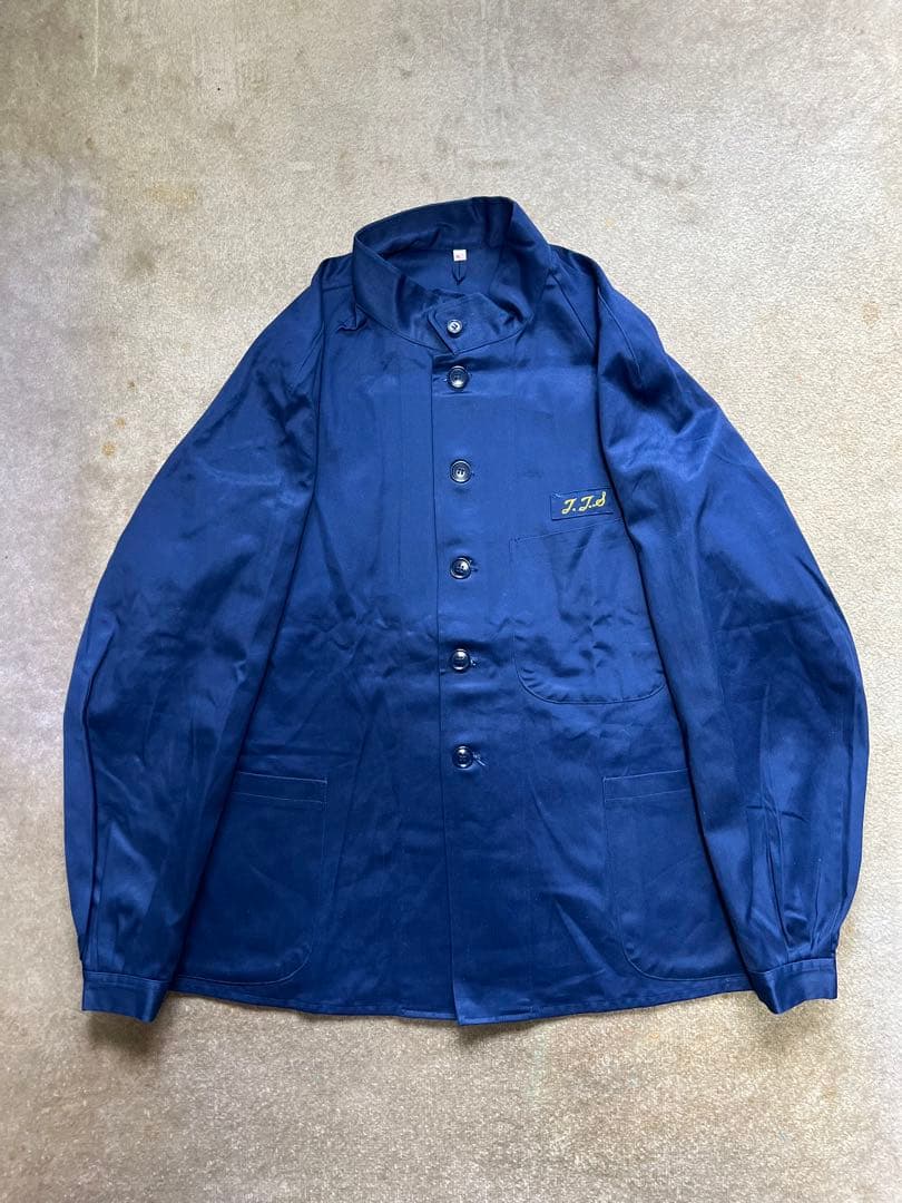 昭和レトロ 当時物 鉄道グッズ 上下セット 資料 ジャケット パンツ レア