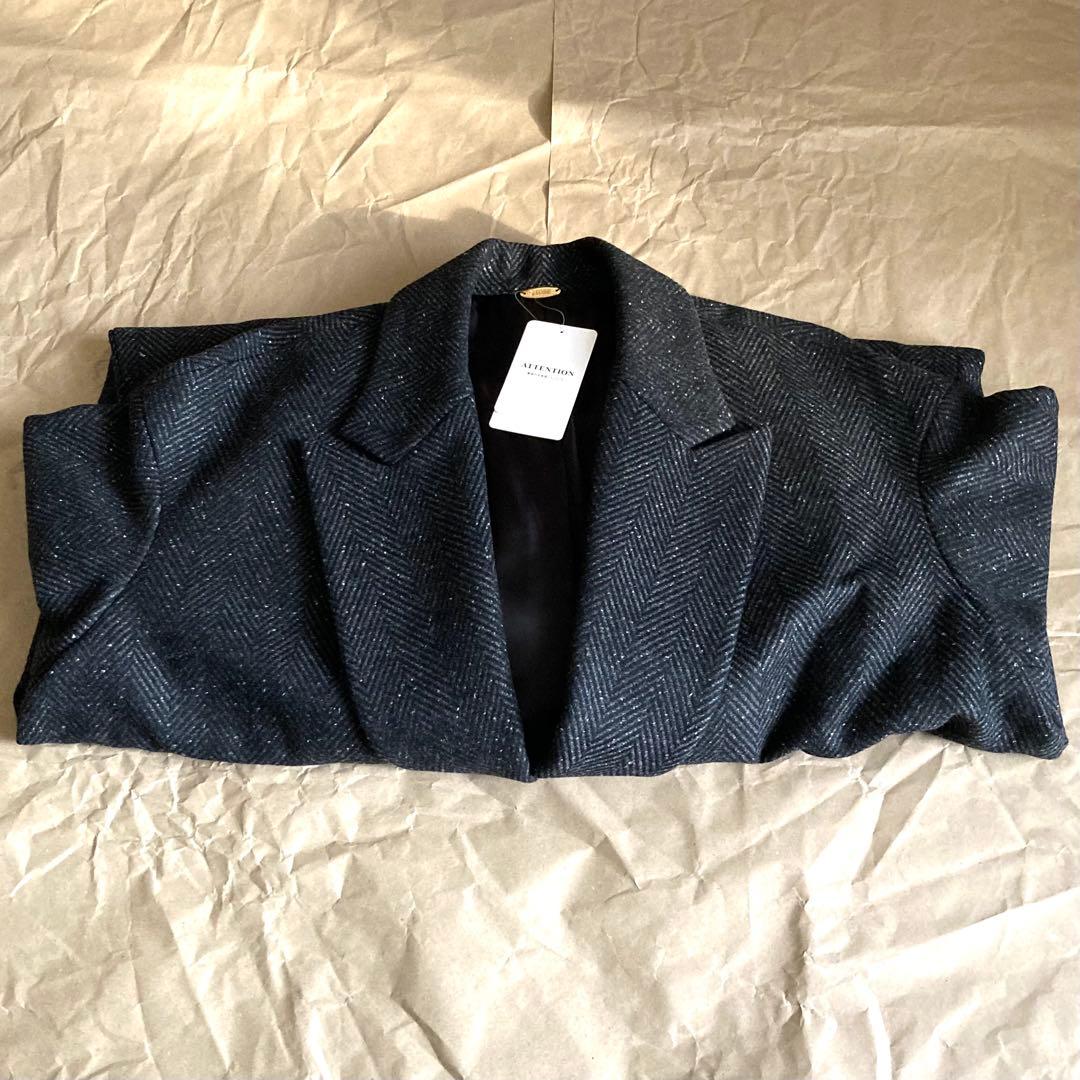 [Deuxieme Classe] ネップツイード ハーフコート