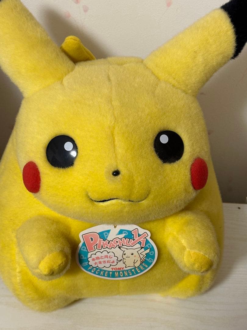 ピカチュウ　等身大ぬいぐるみ　1/1 TOMY ポケモン