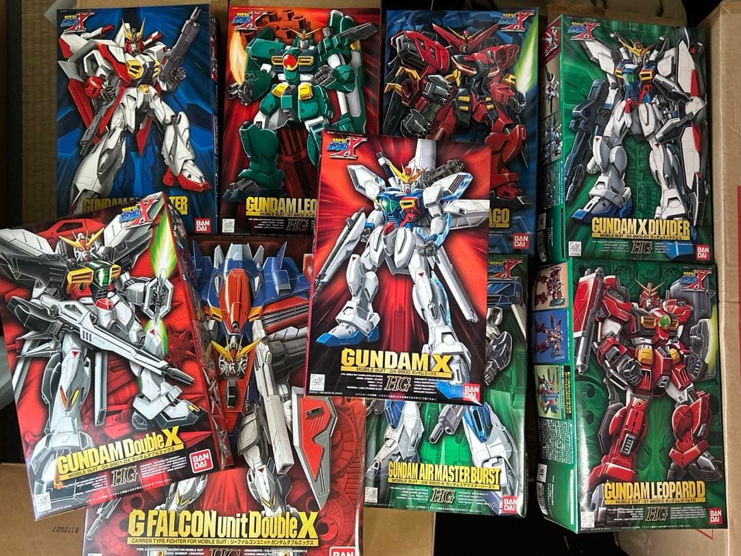 機動新世紀ガンダムX HG 1/100 9体セット