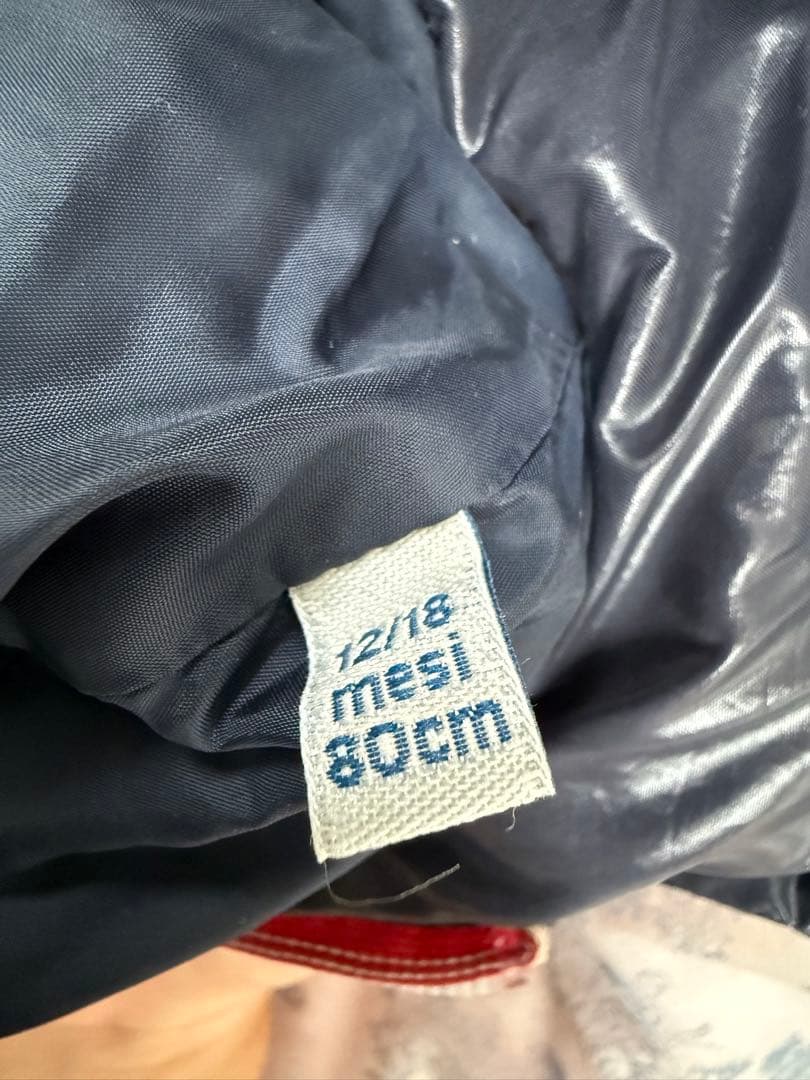 MONCLER ネイビーダウンジャケット80 ベビー　キッズ