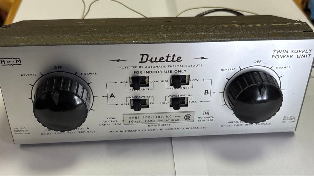 鉄道模型 Hammant & Morgan Duette