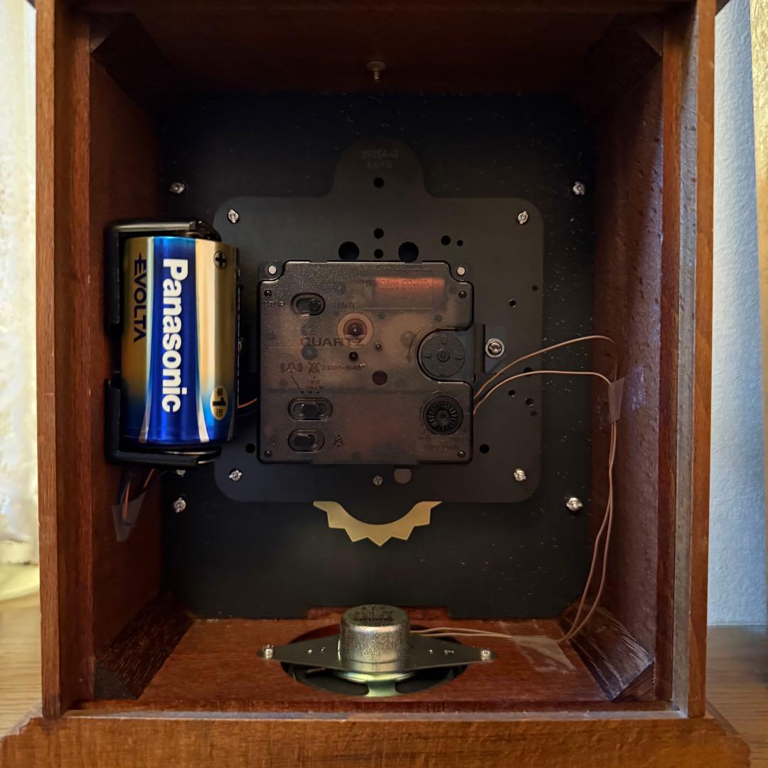 SEIKO 木製置時計 月齢表示付　ウェストミンスターウィッティントン　クロック