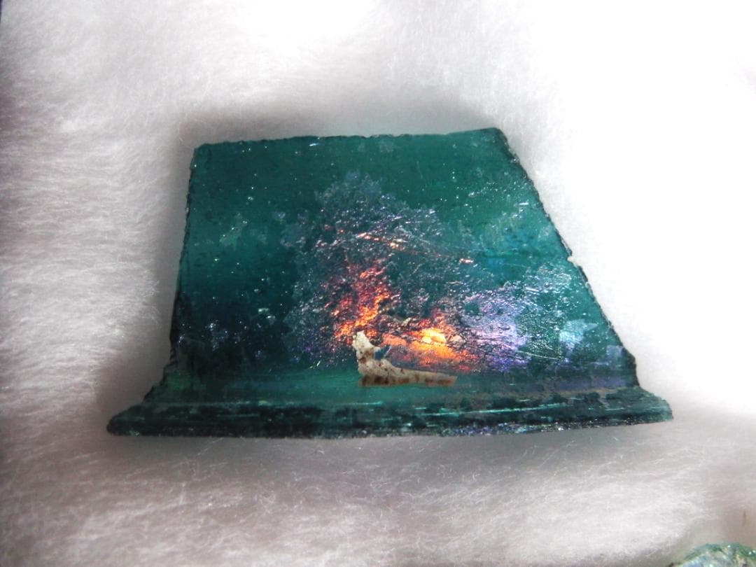 ローマングラス 破片 5点セット 銀化 アンティーク 古代ローマ