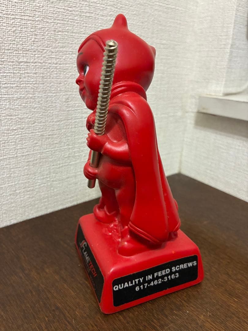 ビンテージ　デビル　悪魔　レッドデビル　アドバタイジング　インダストリアル