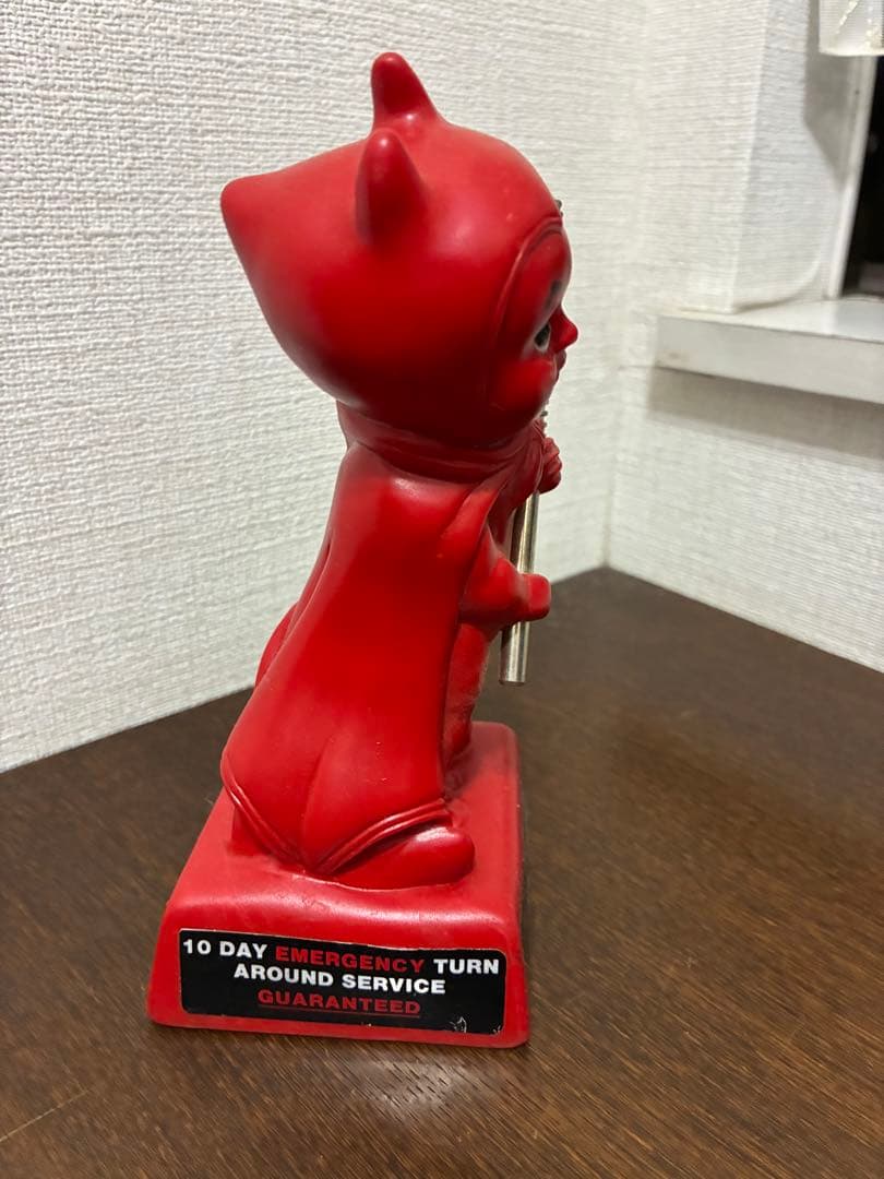 ビンテージ　デビル　悪魔　レッドデビル　アドバタイジング　インダストリアル