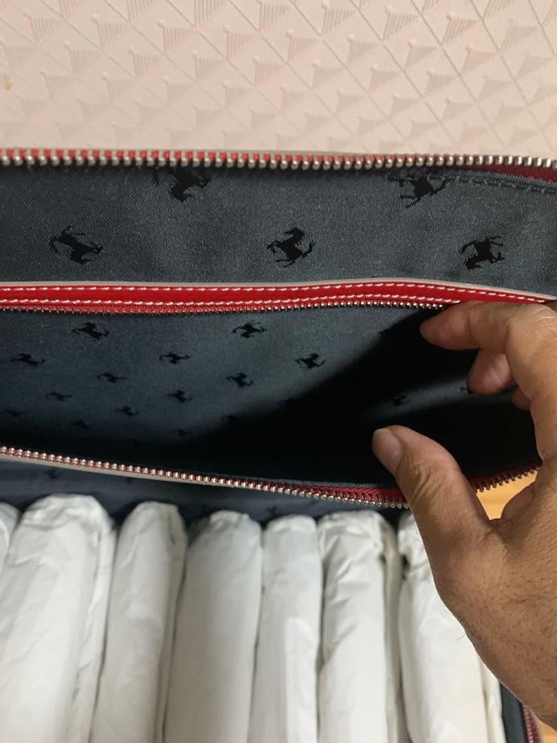 Ferrari スーツケース、バックセット