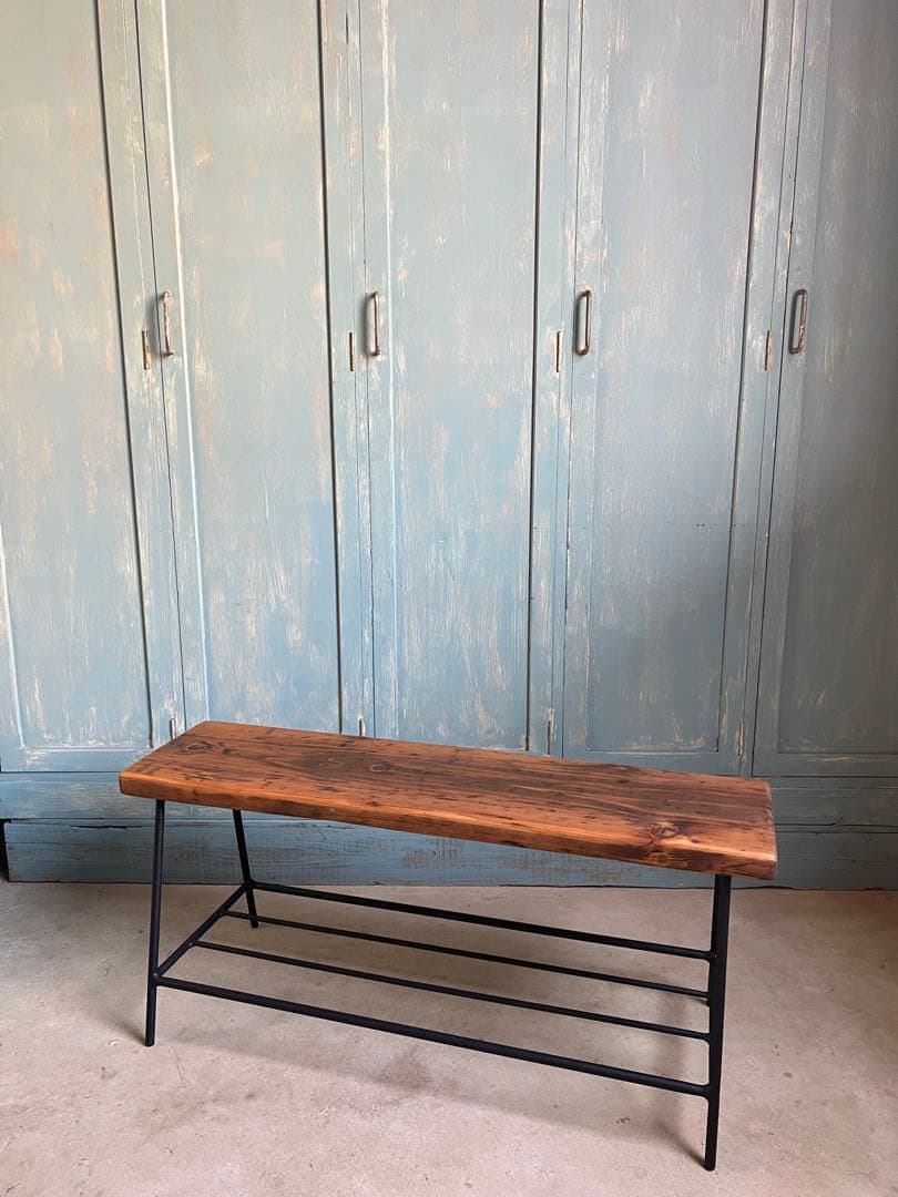 アイアンベンチ　カフェベンチ　ベンチ