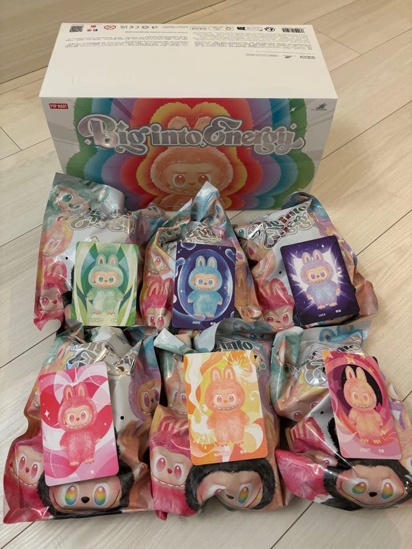新品未開封　Big into Energy Labubu エナジーラブブ