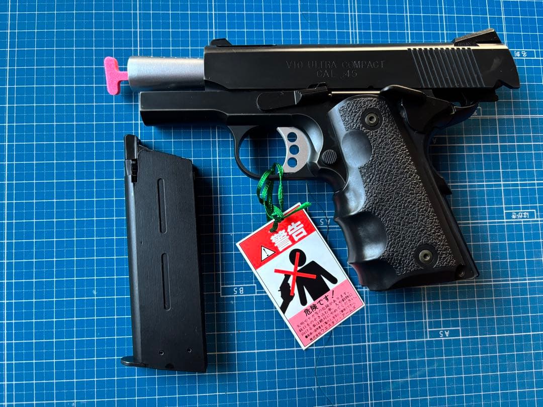 ウエスタンアームズWA V10ウルトラコンパクト　リアルスチールver