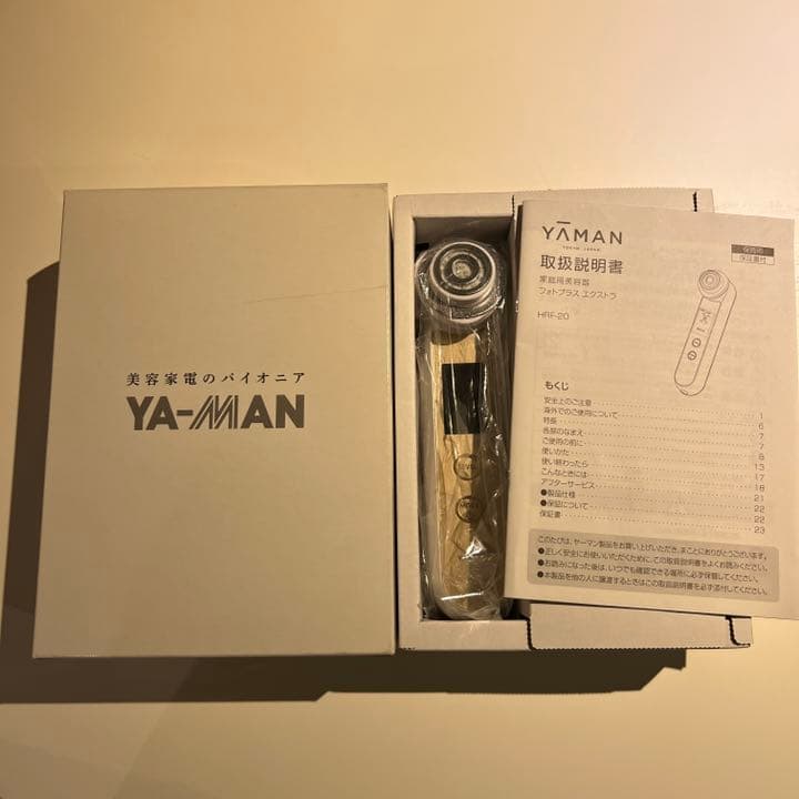 YA-MAN 美顔器 RF(ラジオ波)ボーテ フォトPLUS EX シャンパン…