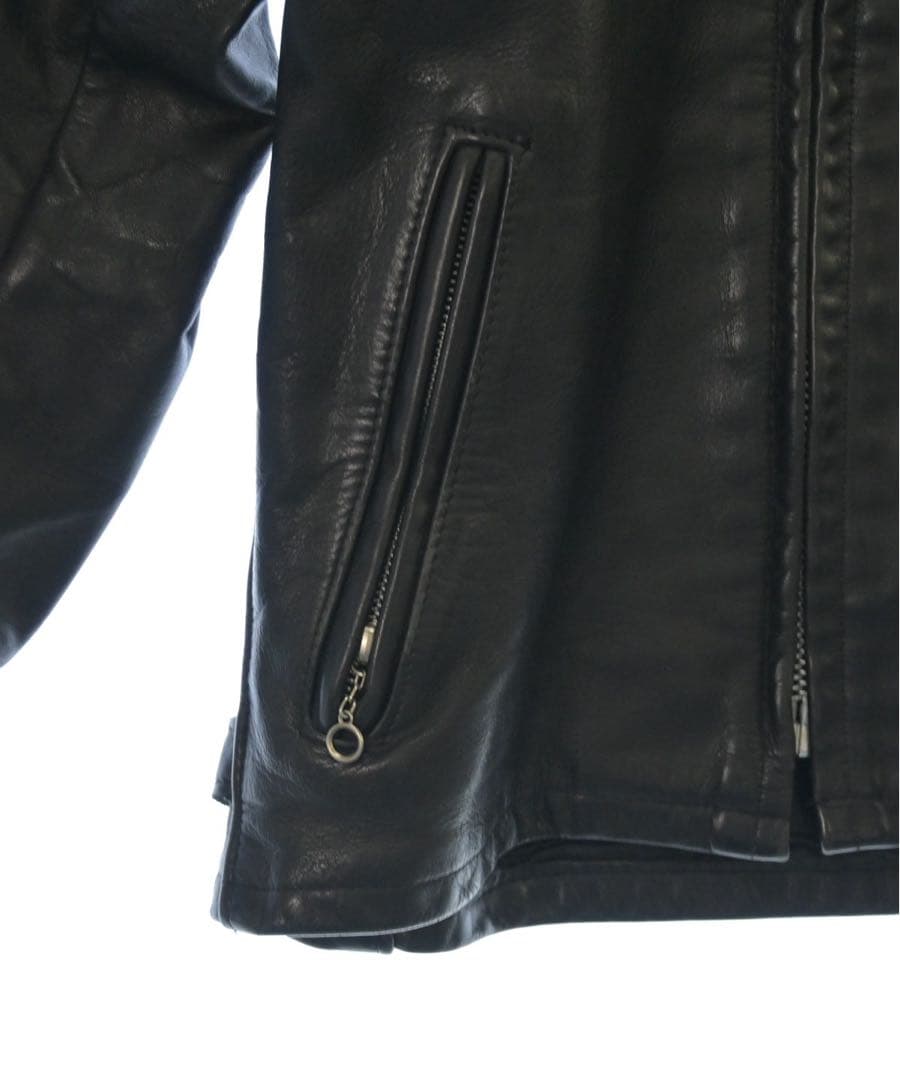 希少 Schott 米国製シングルライダース36 短丈 深水光太レザージャケット