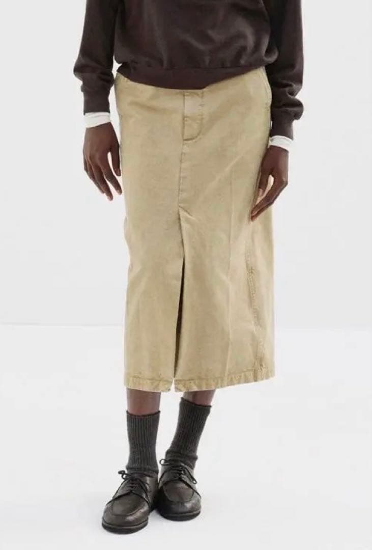 新作●AURALEE オーラリー 25AWチノスカート