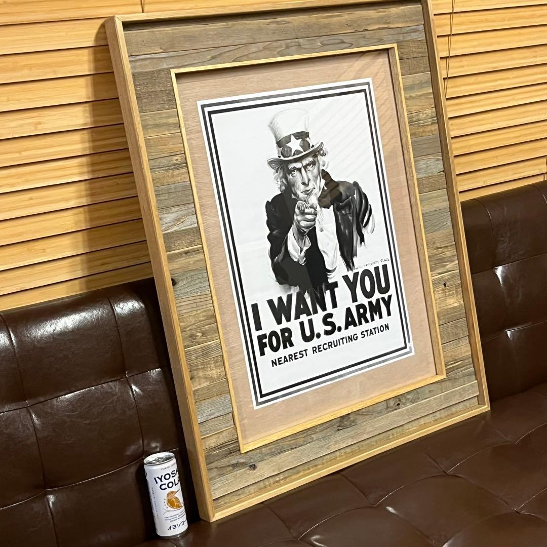 古材額縁　A2サイズポスターフレーム