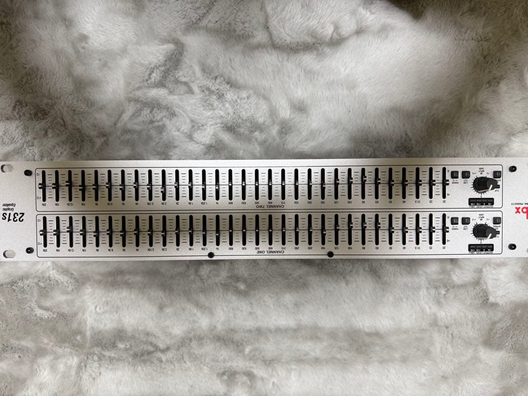 dbxグラフィックイコライザー231s②