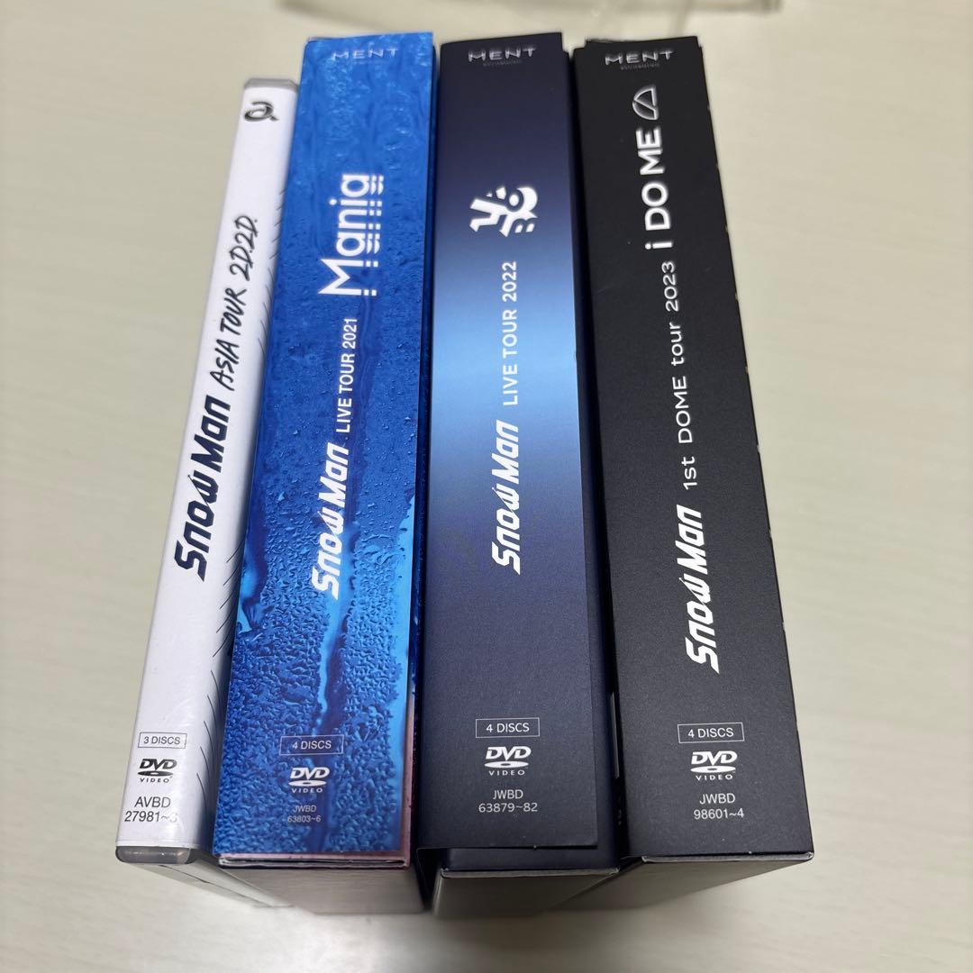  Man LIVE TOUR DVD 4枚セット