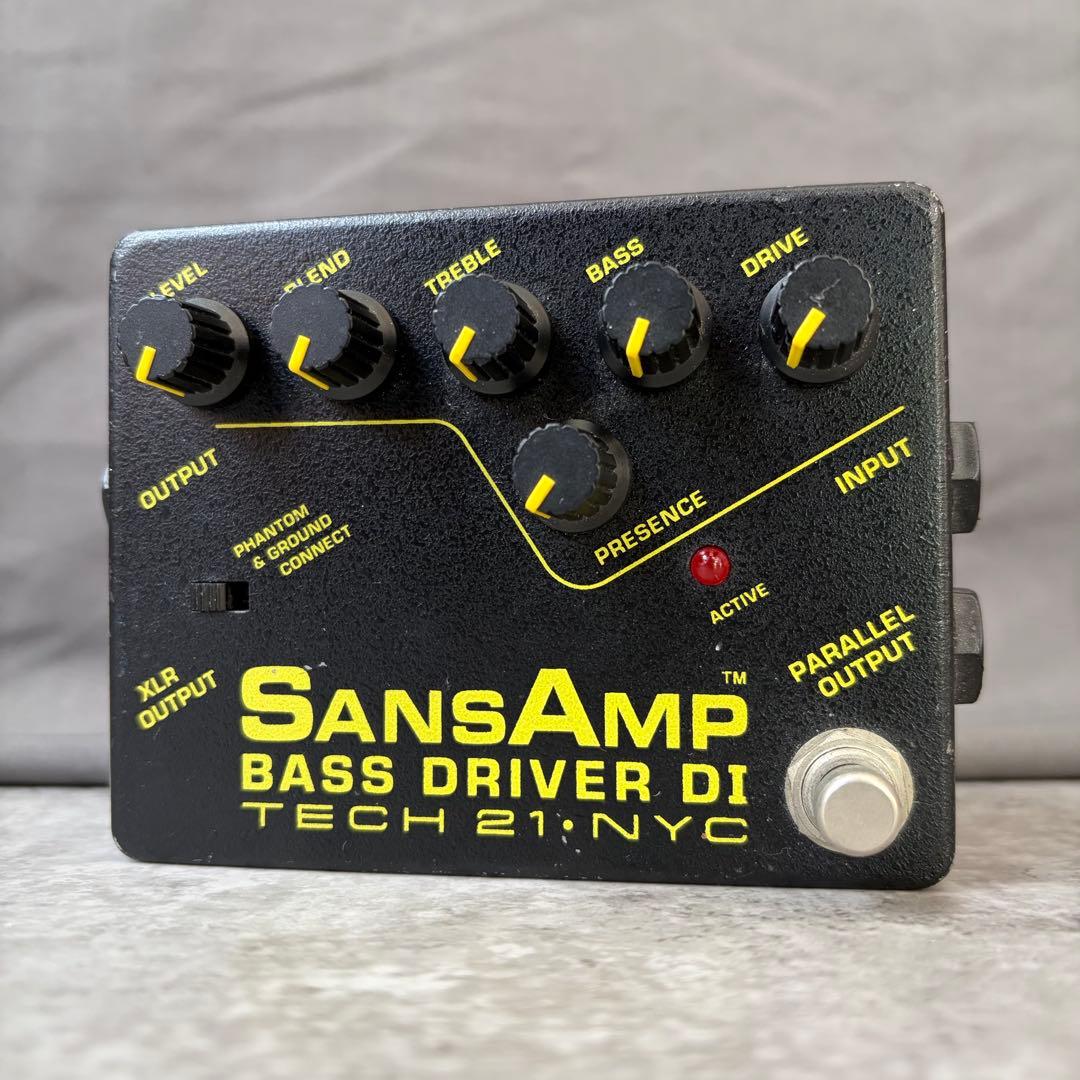 初期型 Tech 21 SansAmp Bass D DI v1 前期