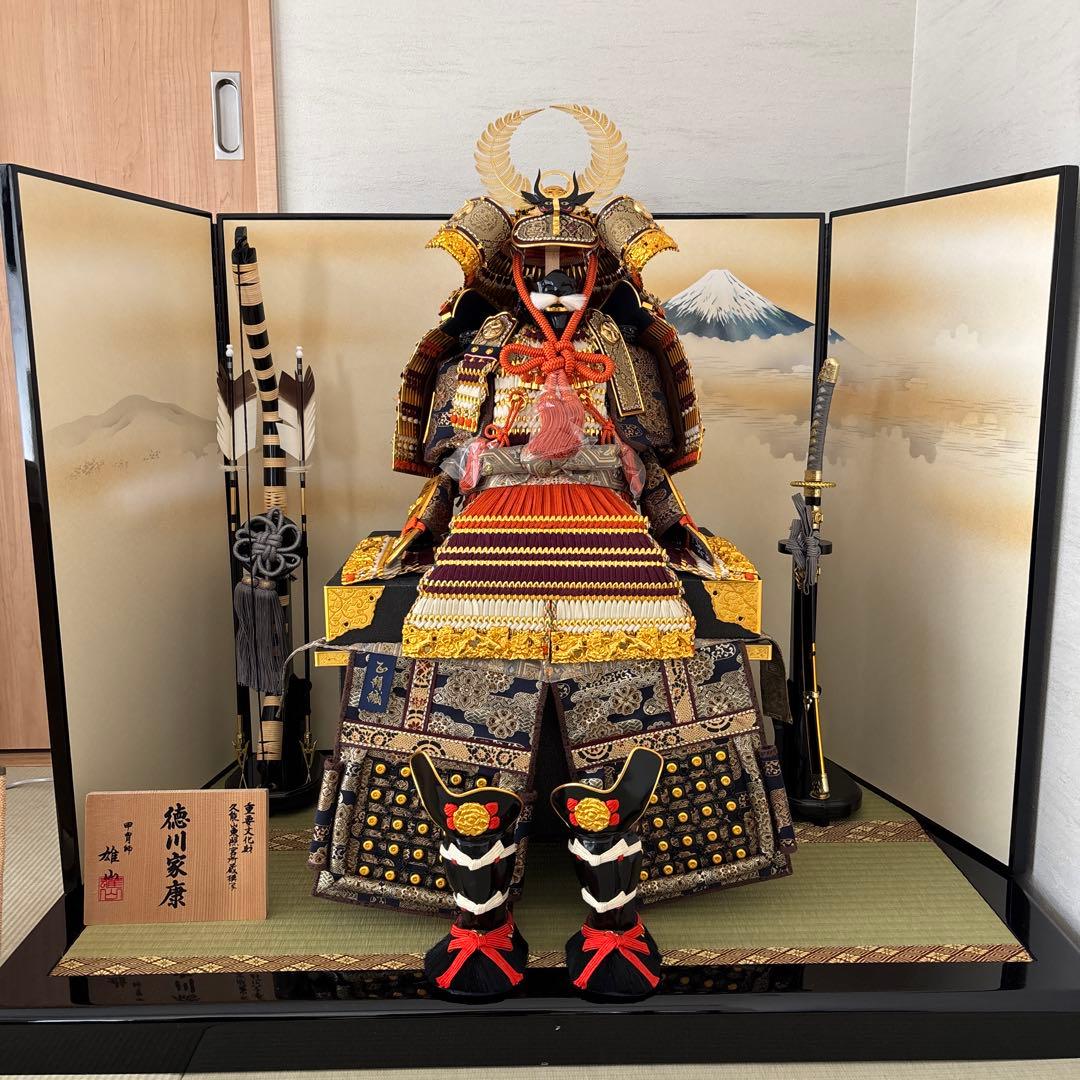 武者　徳川家康　端午の節句　全セット　鎧　兜