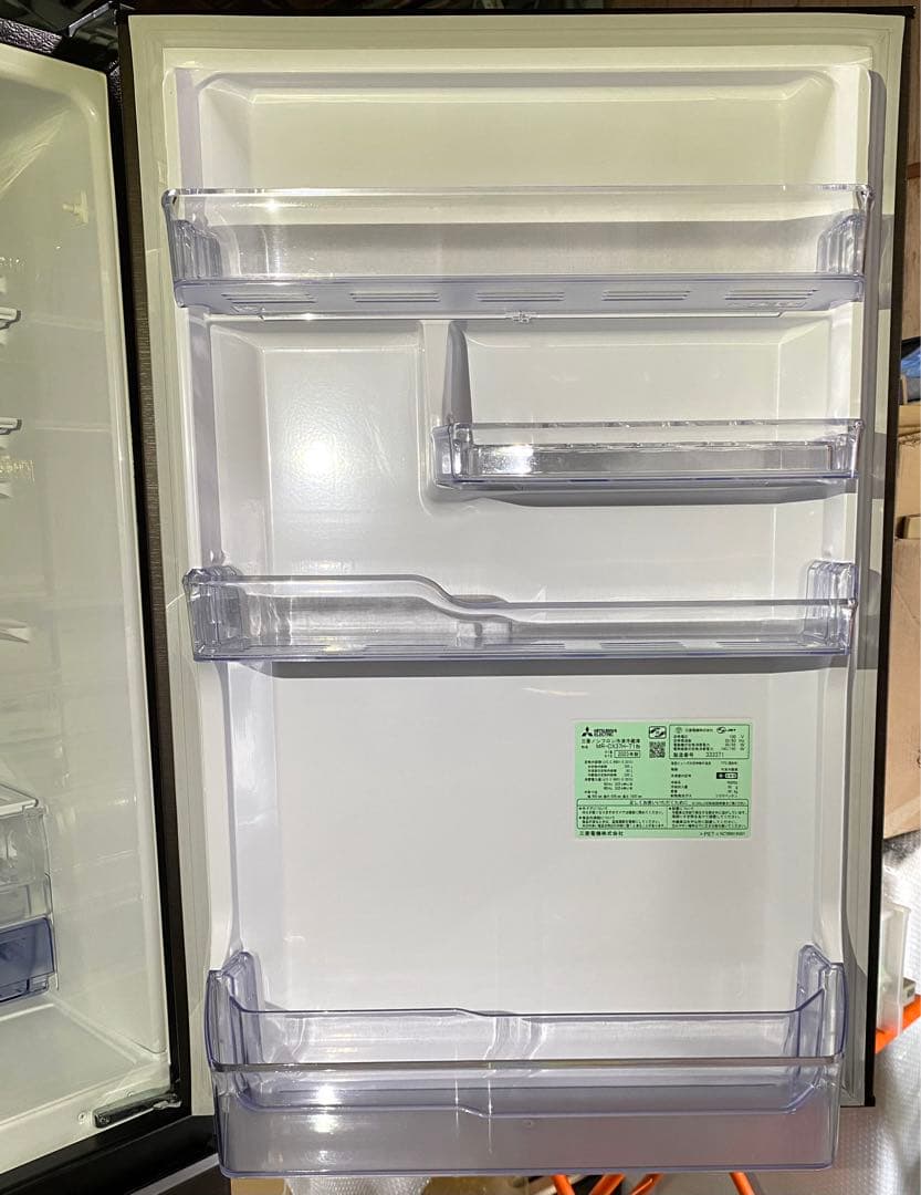 三菱　ノンフロン冷凍冷蔵庫　MR-CX37H-T1 2023年製　365L