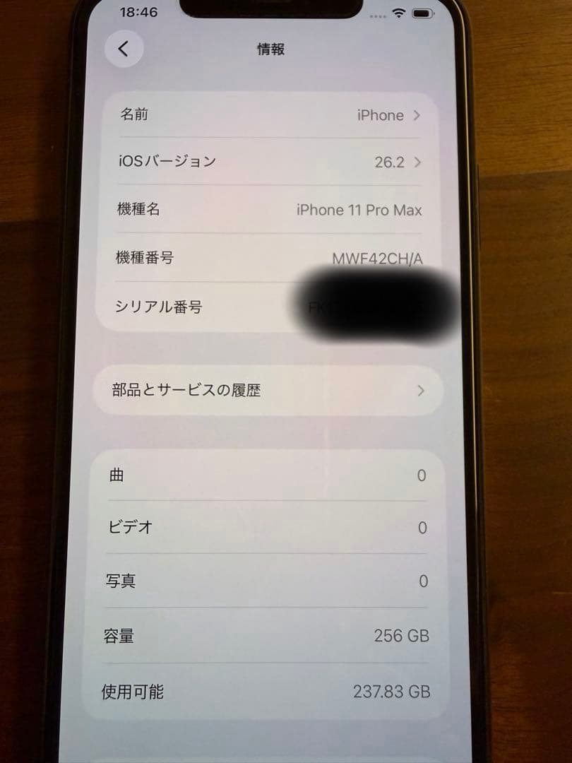 香港版デュアルSIM Apple iPhone 11 Pro Max 256GB