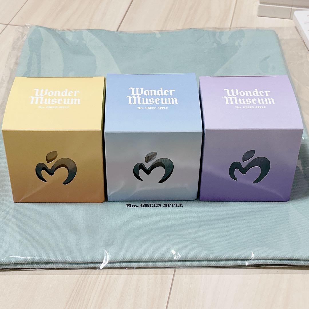 【新品未開封】Wonder Museum キャンドル ３点セット