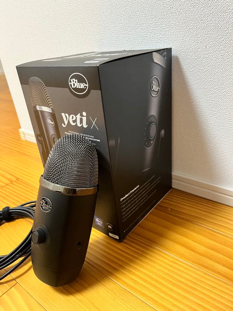 【美品】Logicool G Blue Yeti X ゲーミングマイク