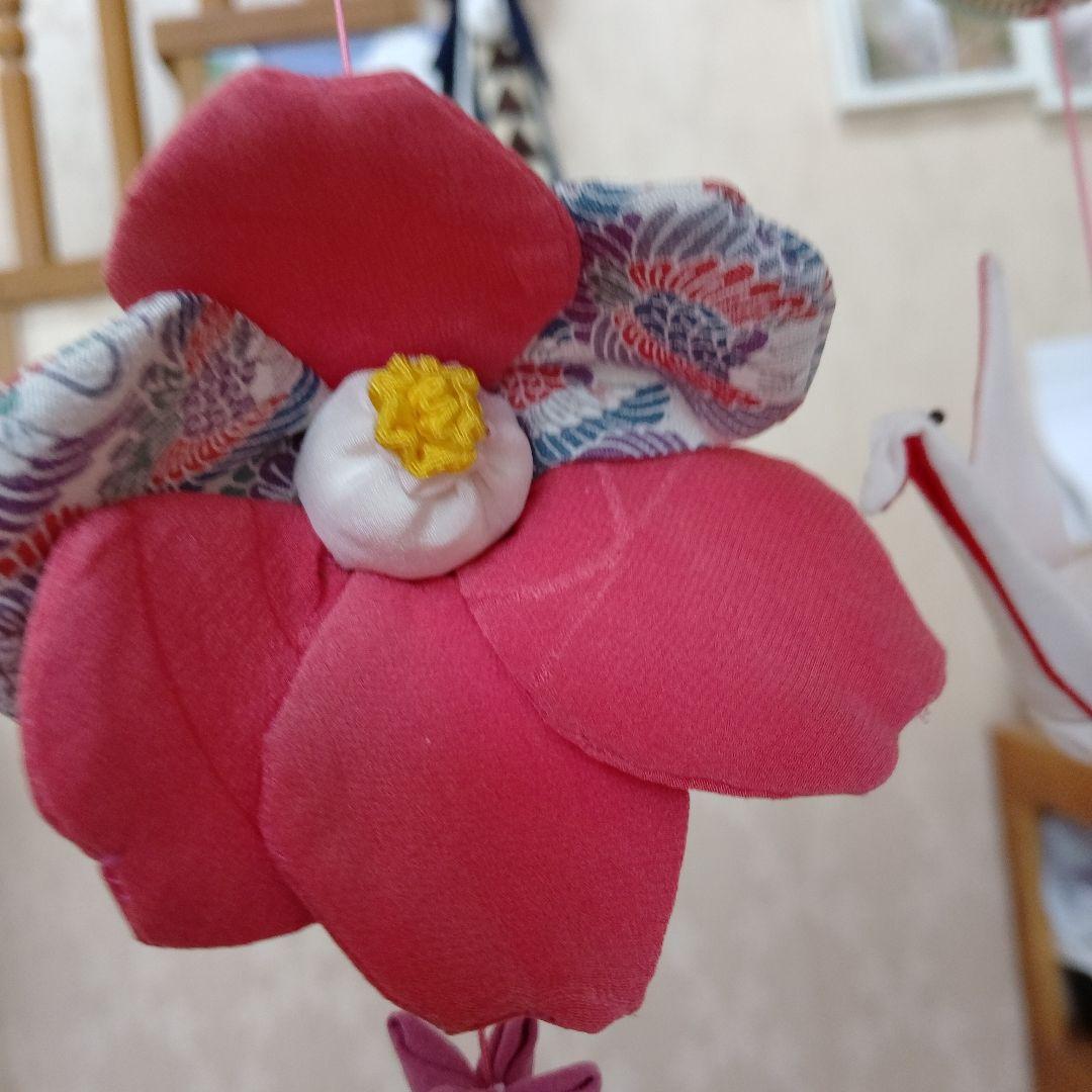 豪華　吊るし飾り　吊るし雛　下げもん7本 ちりめん細工　ハンドメイド　ひな祭り