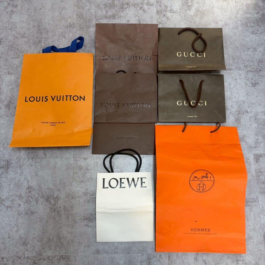 LOUIS VUITTON HERMES GUCCI LOEWE ショッパー