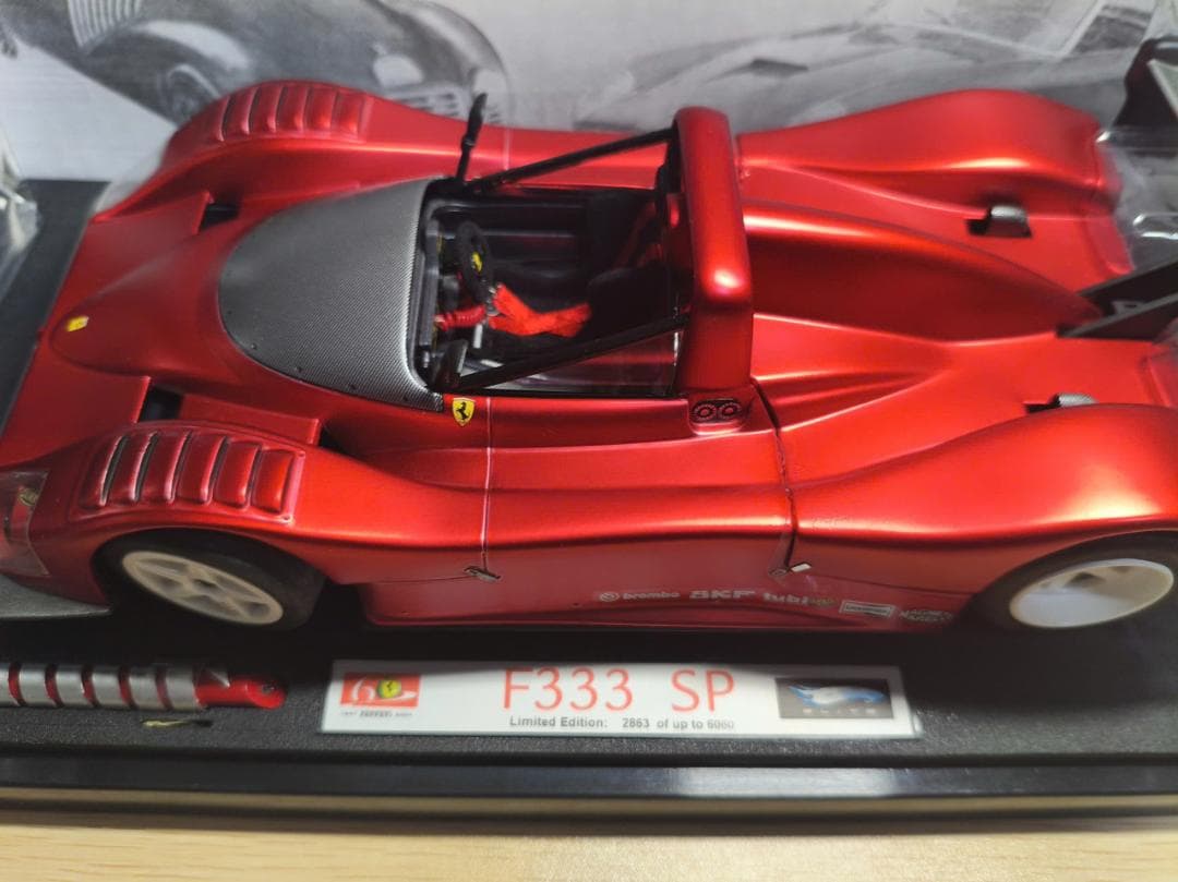 【新品未使用】Ferrari F333 SP 1/18 フェラーリ 限定品