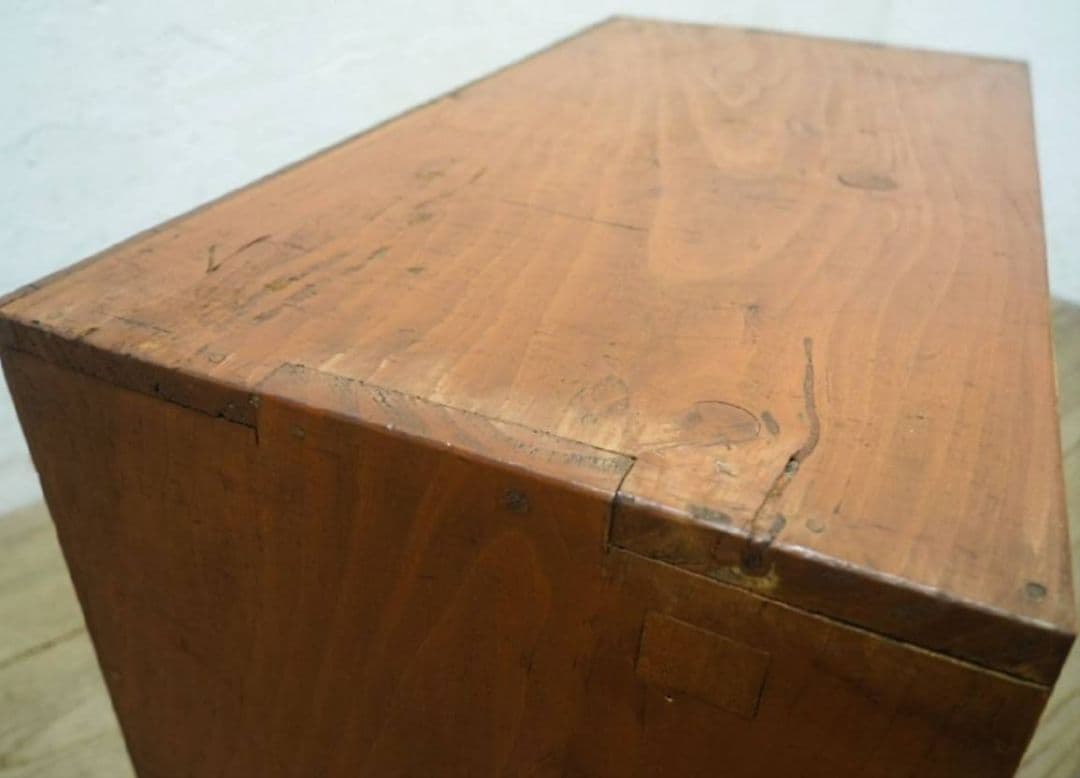 1032 レトロ　和タンス　箪笥　収納棚　ケース　陳列台　テレビ台　ローボード