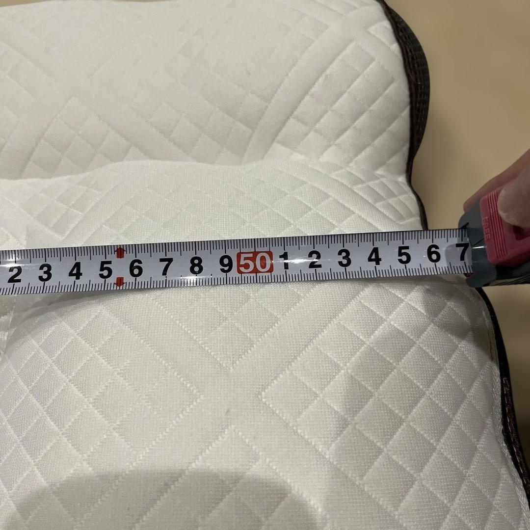 快適な首枕 40×58×6cm ホワイト