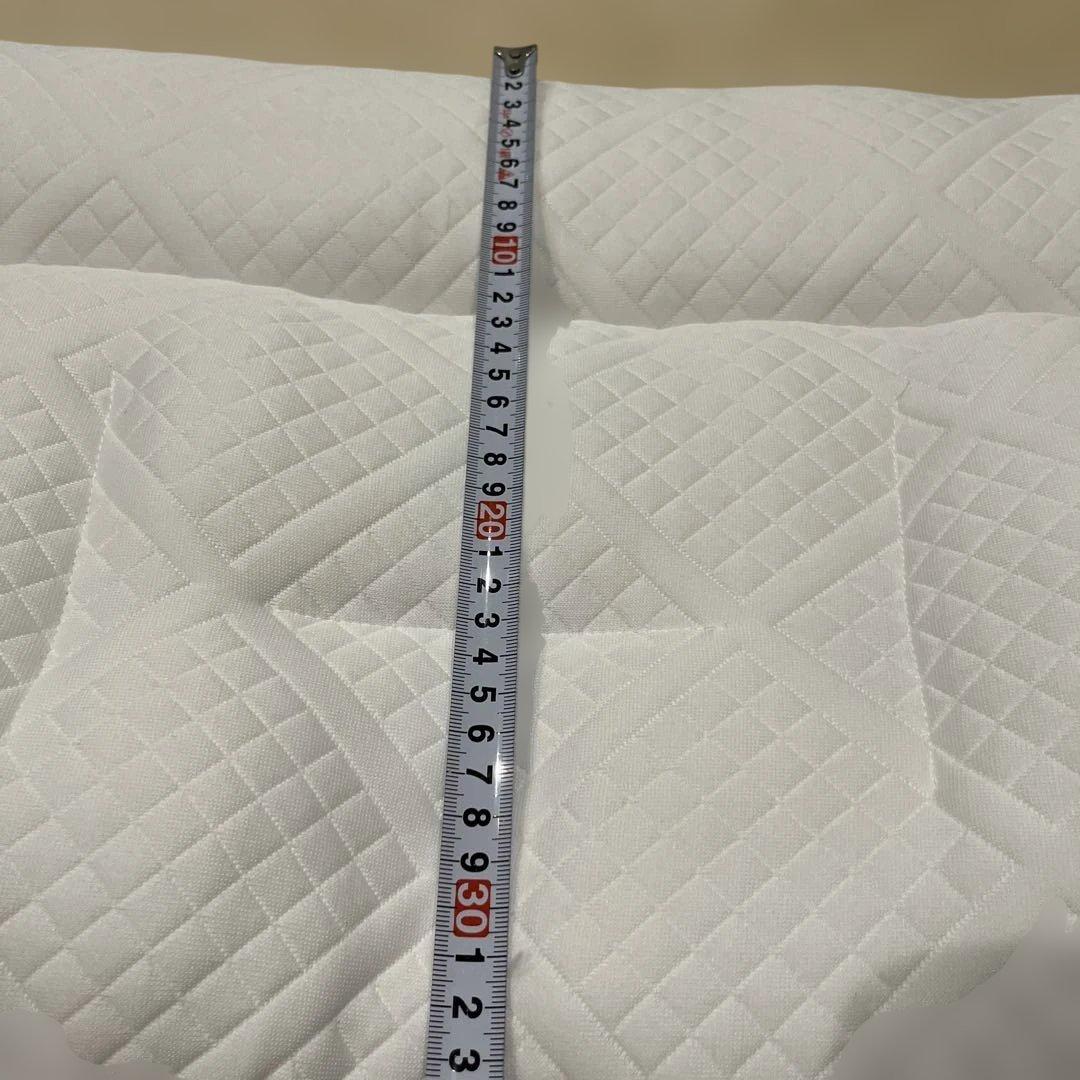 快適な首枕 40×58×6cm ホワイト