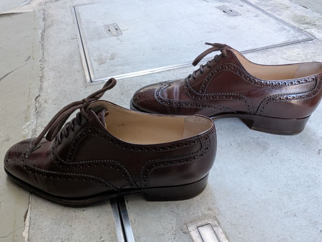 タニノクリスチー ダークブラウン ウィングチップ 5サイズ