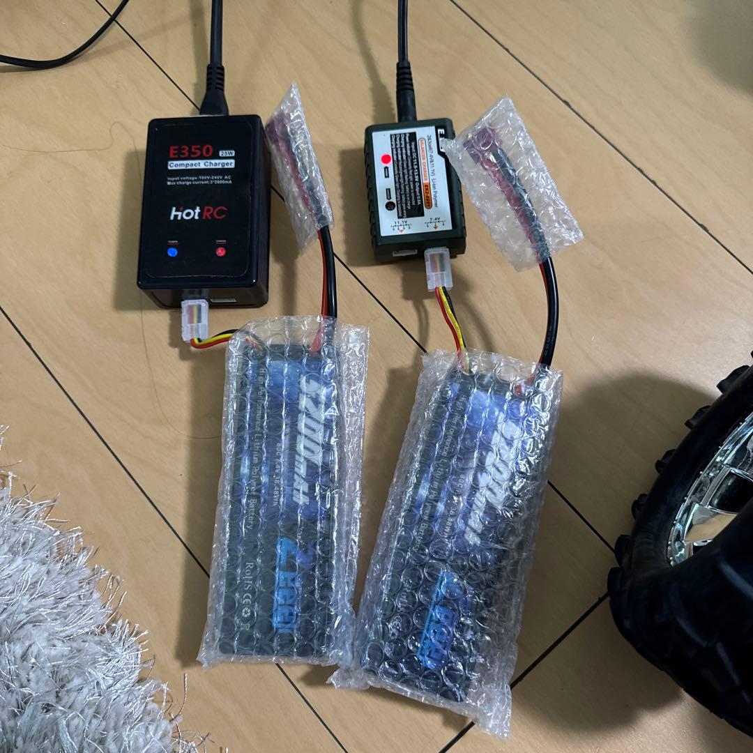 SSDRACING リモコンカー、ブルー 1/8