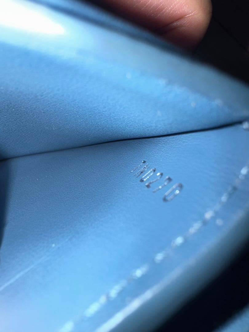 Louis Vuitton ミニウォレット ホワイト×ブルー