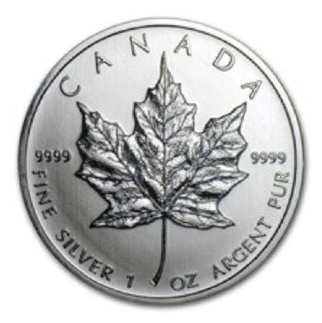カナダ 1オンス 銀貨 5ドル エリザベス2世