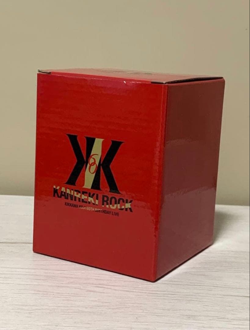 【新品未使用】吉川晃司 ステンレスタンブラー KANREKI ROCK グッズ