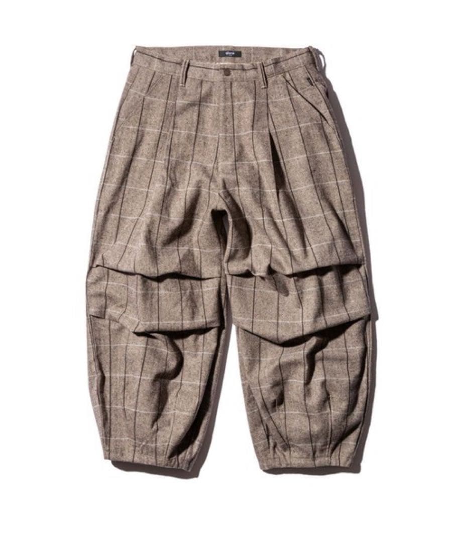 glamb グラム　Glen Check Balloon Pants M