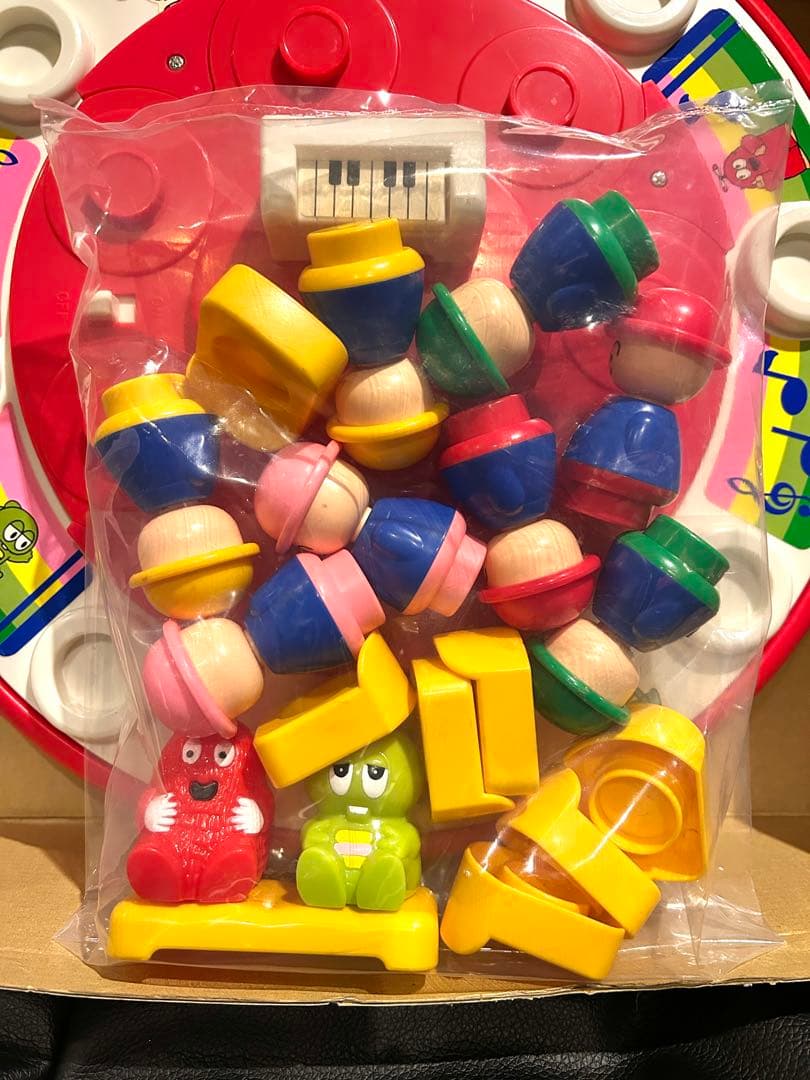 完品　ガチャピンムックのいすとりゲーム 昭和レトロ ガチャピン　フジテレビ