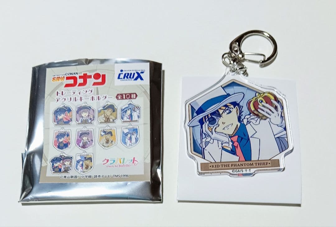 怪盗キッド クラパレット 船乗り アクキー＆チケット風カード 4点セット