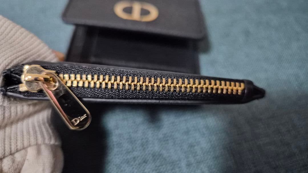 クリスチャンディオール 30モンテーニュ ロータス 三つ折財布