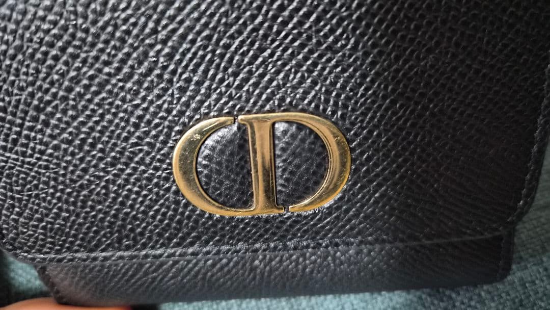 クリスチャンディオール 30モンテーニュ ロータス 三つ折財布