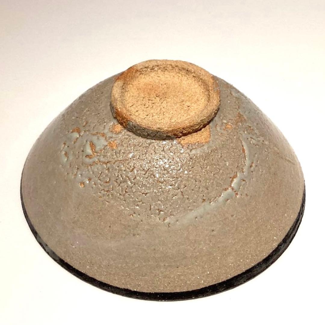 中里重利作　唐津　皮鯨茶碗