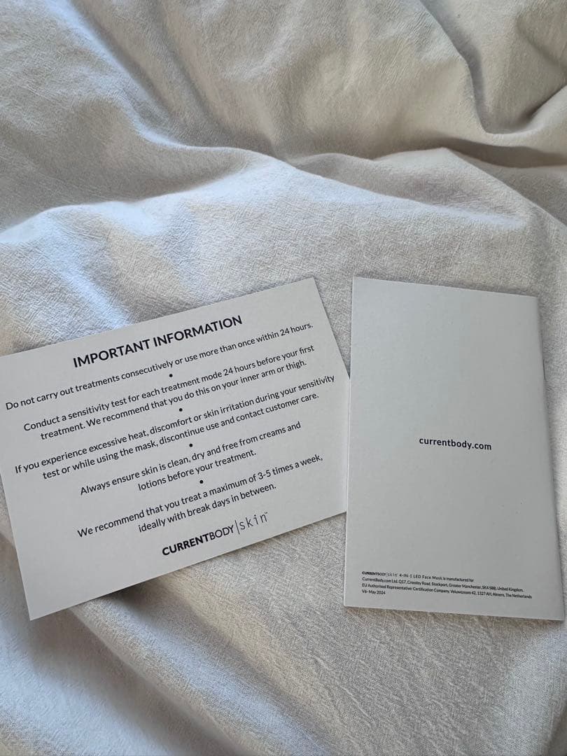 【新品未使用】CurrentBody Skin LED 4イン1 マスク パック