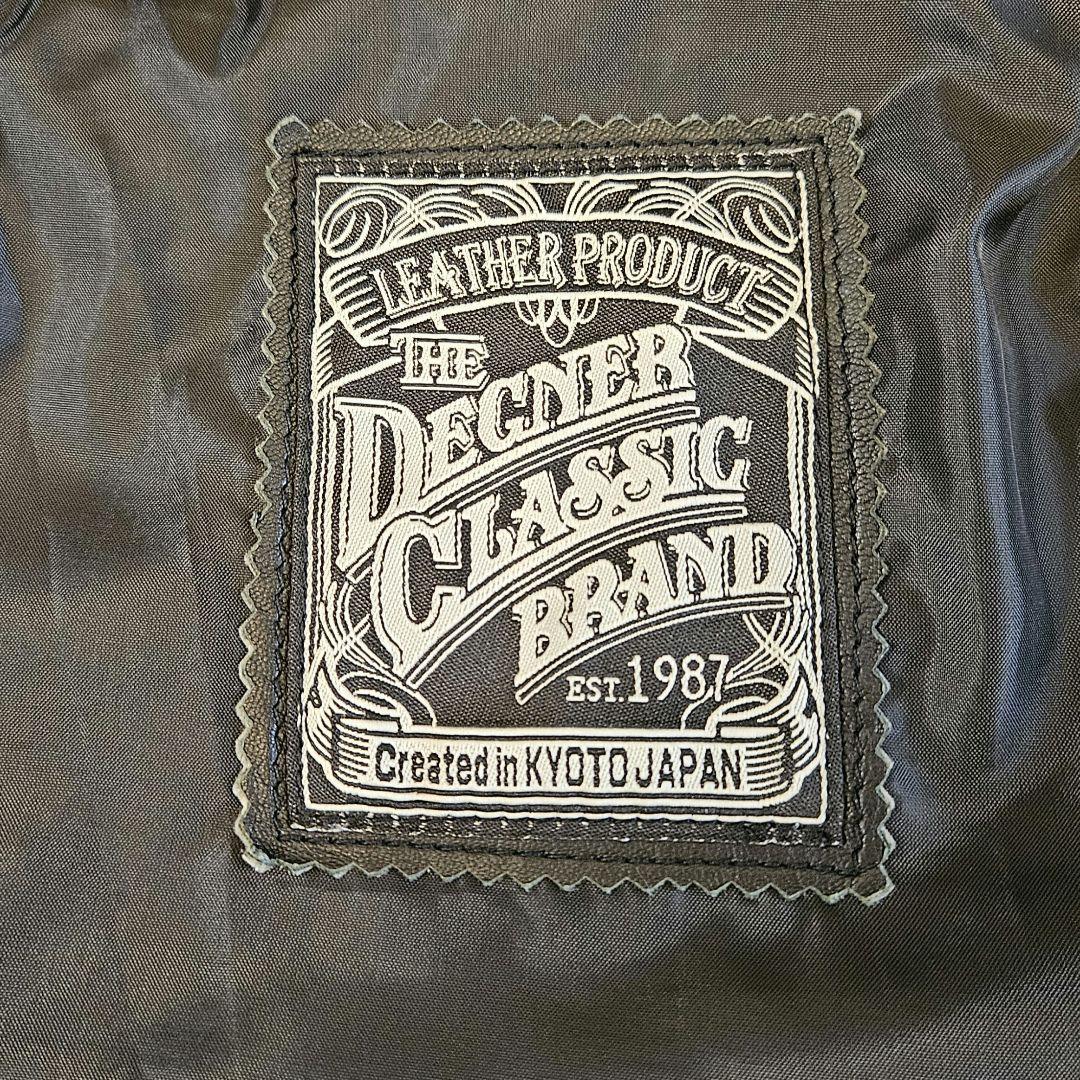 DEGNER デグナー シープレザージャケット ブラック サイズL