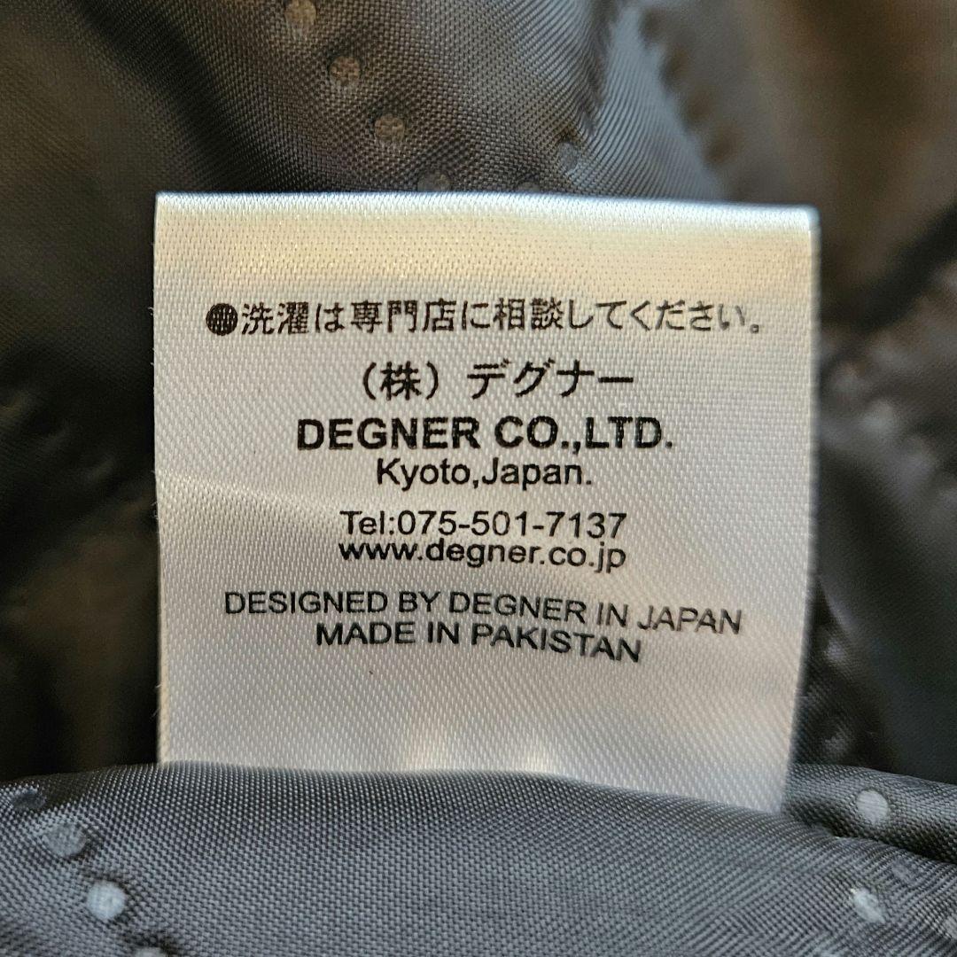 DEGNER デグナー シープレザージャケット ブラック サイズL