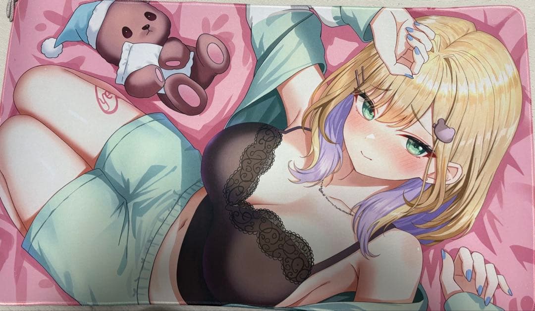 黒*勢様 胡桃のあ　ぶいすぽ　プレイマット