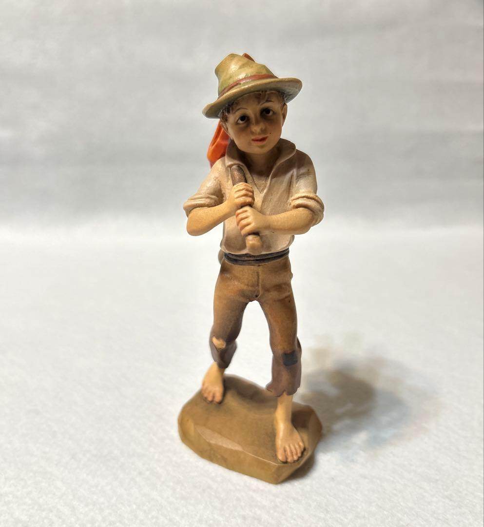 Walter Stahli Switzerland スイス 木彫 置物 工芸