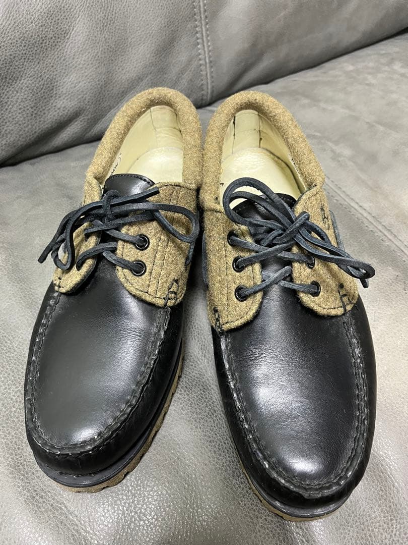 希少　ティンバーランド Hainsworth 3 Eye Lug モカシン